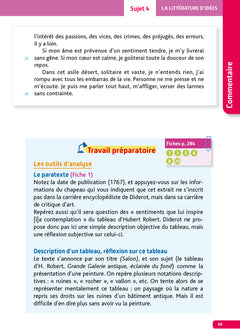 Annales Objectif BAC 2026 - Français 1re générale - sujets et corrigés