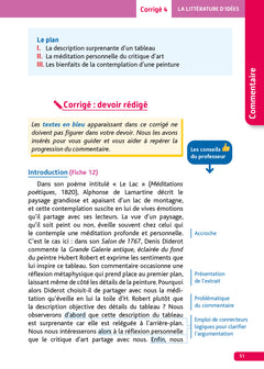 Annales Objectif BAC 2026 - Français 1re générale - sujets et corrigés