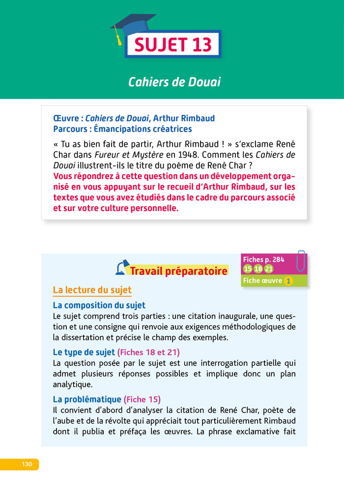Annales Objectif BAC 2026 - Français 1re générale - sujets et corrigés