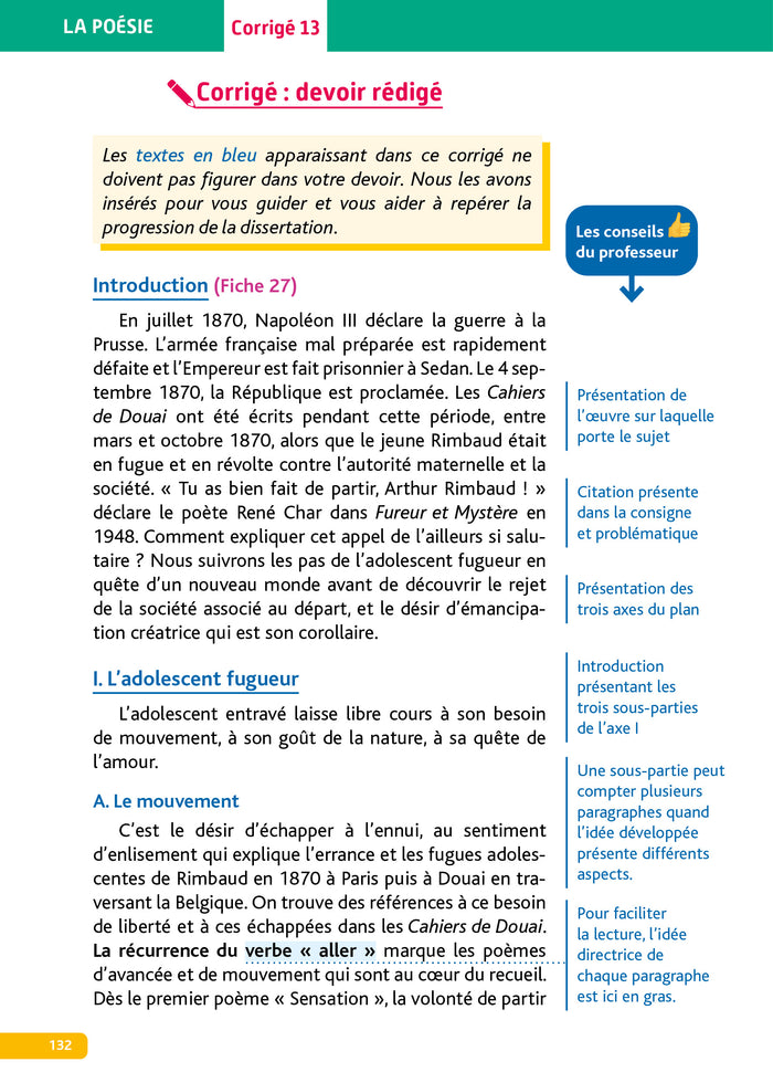 Annales Objectif BAC 2026 - Français 1re générale - sujets et corrigés