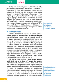 Annales Objectif BAC 2026 - Français 1re générale - sujets et corrigés