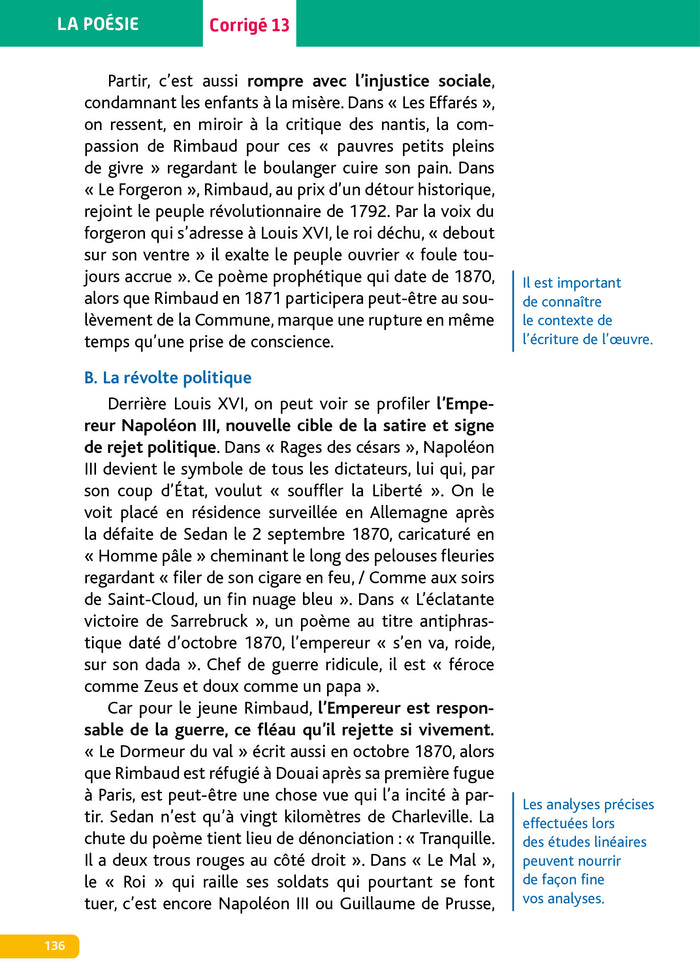 Annales Objectif BAC 2026 - Français 1re générale - sujets et corrigés