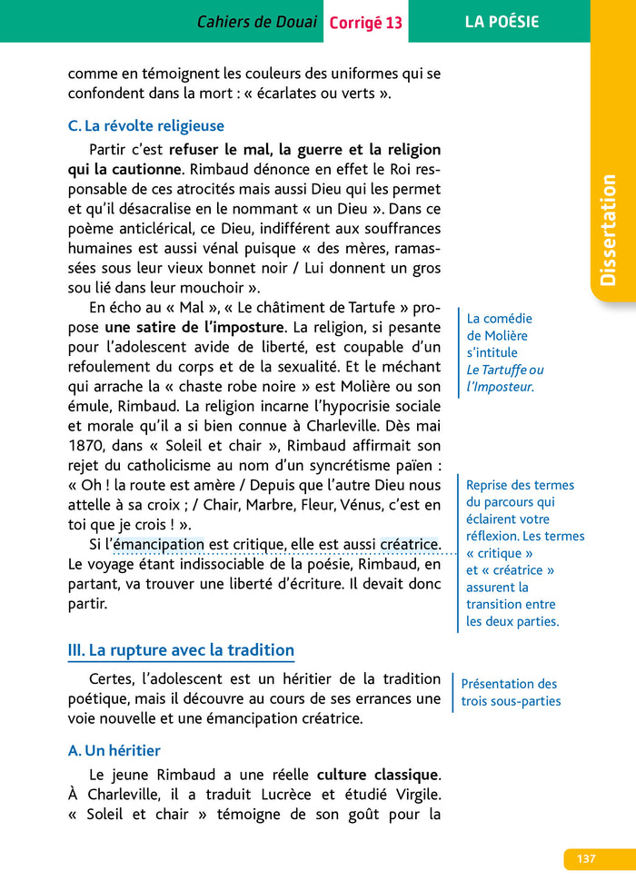 Annales Objectif BAC 2026 - Français 1re générale - sujets et corrigés