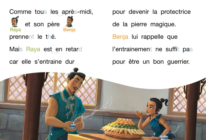 Disney - Raya - L'entraînement de Tuk Tuk, CP Niveau 2