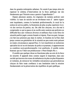 Comment j'ai gardé la paix ?