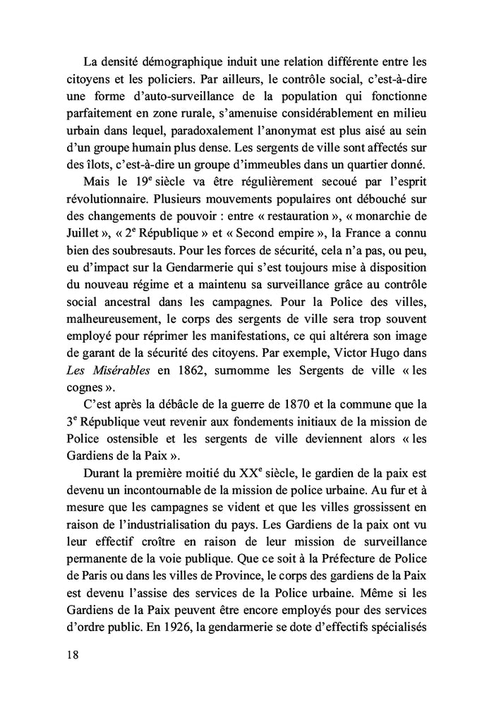 Comment j'ai gardé la paix ?