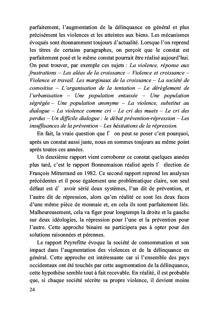 Comment j'ai gardé la paix ?