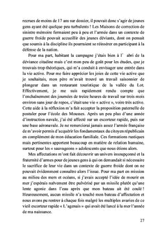 Comment j'ai gardé la paix ?