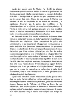 Comment j'ai gardé la paix ?