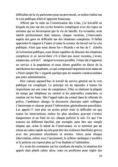 Comment j'ai gardé la paix ?