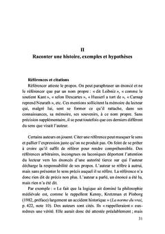 Qu'est-ce qu'un argument ?