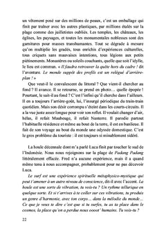 Le voyage de personne