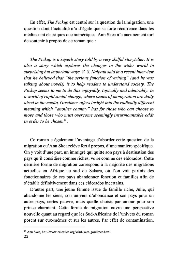 Postcolonialisme et migrations