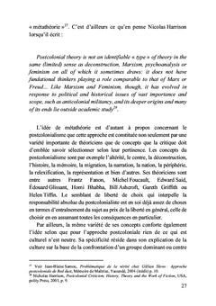 Postcolonialisme et migrations