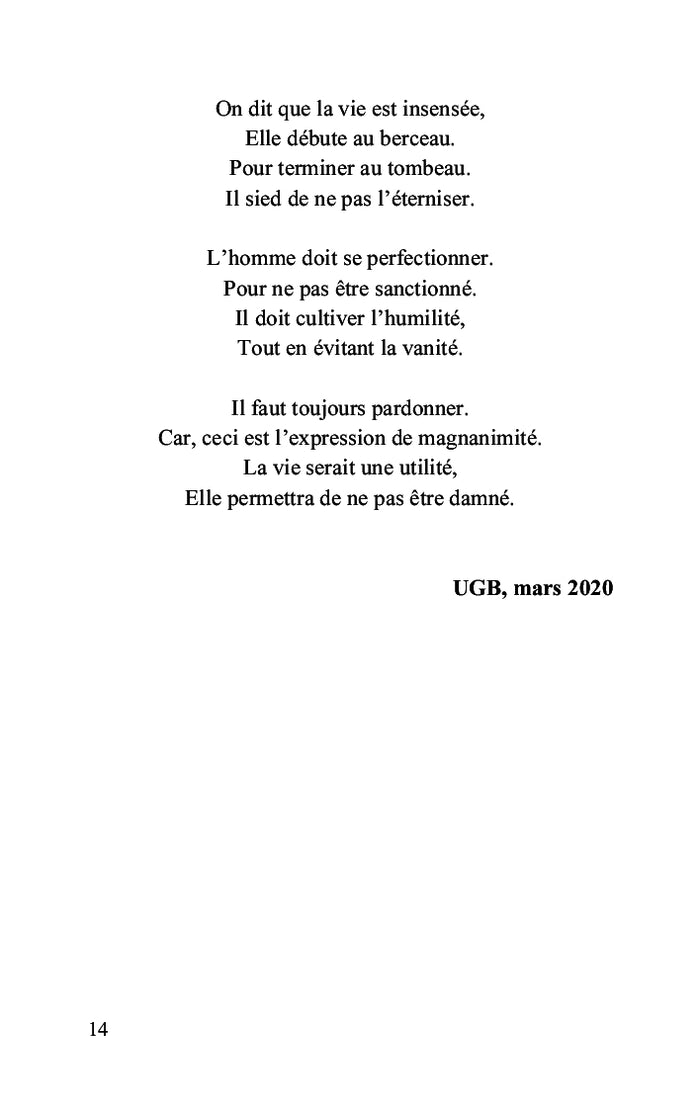 Prémices d'une plume prometteuse