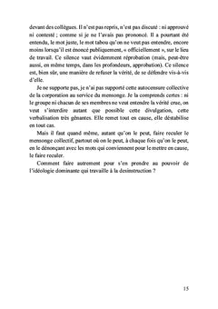 Désinstruire de A à Z