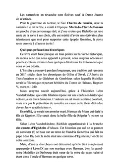 Richilde, Comtesse de Hainaut et de Flandre, l'amazone de la Haine