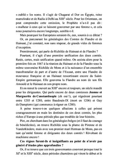 Richilde, Comtesse de Hainaut et de Flandre, l'amazone de la Haine