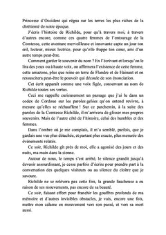 Richilde, Comtesse de Hainaut et de Flandre, l'amazone de la Haine