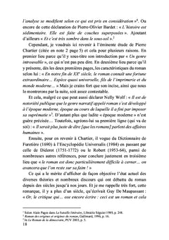 Géologie du roman