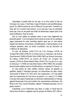 Géologie du roman