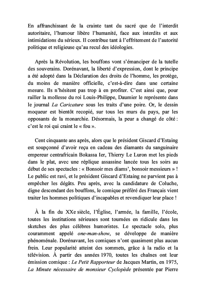 Histoire badine de l'humour