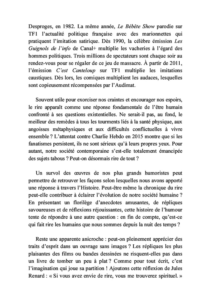 Histoire badine de l'humour