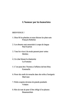 Histoire badine de l'humour