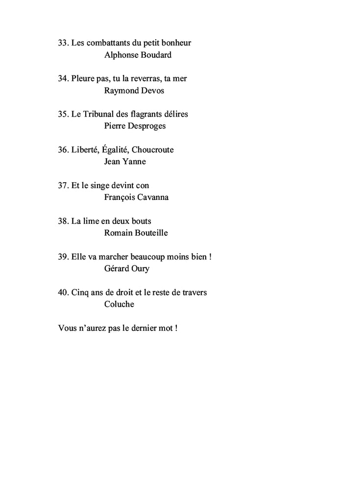 Histoire badine de l'humour