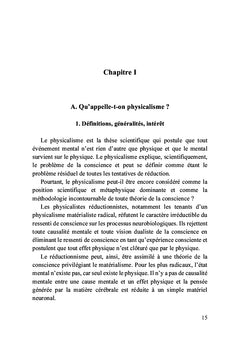 Physicalisme/dualisme