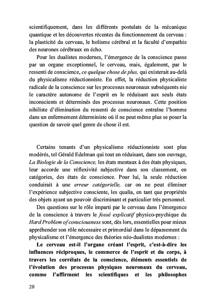 Physicalisme/dualisme