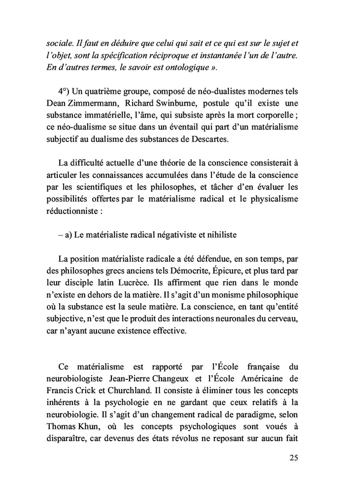 Physicalisme/dualisme