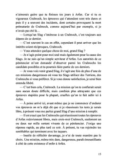 Arfax et la mission