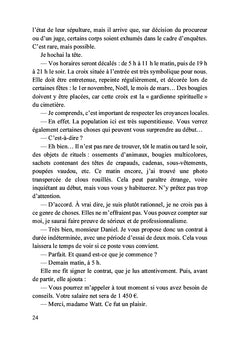 La gardienne du cimetière