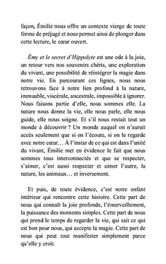 Émy et le secret d'Hippolyte