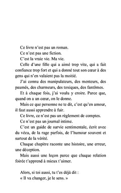 Ne sortez pas avec des tocards