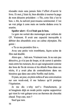 Ne sortez pas avec des tocards