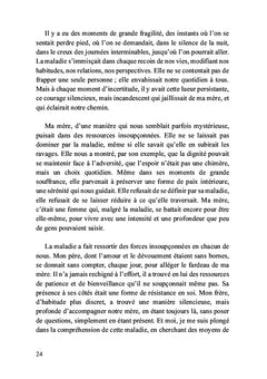 Ma mère et la SEP