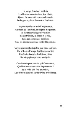 Bouteille de vers