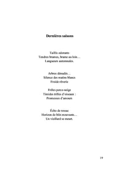 Rimes de vie IV