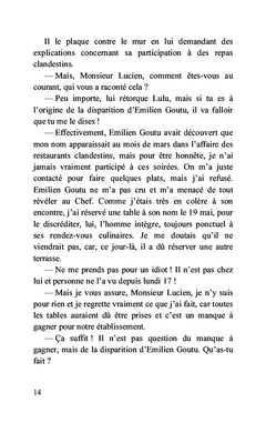 Les aventures gastronomiques d'Emilien Goutu