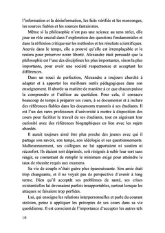 Alexandre, prof de philo