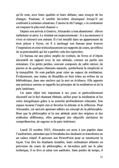 Alexandre, prof de philo