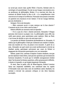 Alexandre, prof de philo