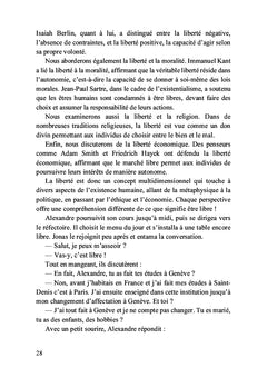 Alexandre, prof de philo