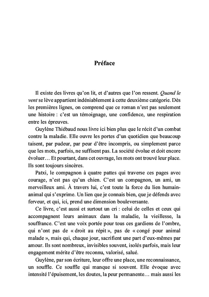 Quand le vent se lève