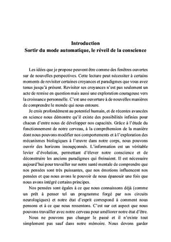Au coeur de ma résilience