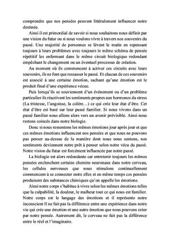 Au coeur de ma résilience