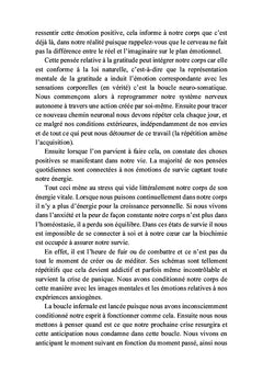 Au coeur de ma résilience