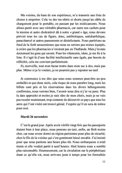 Mon voyage en Thaïlande